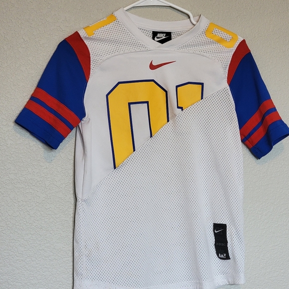 Nike Future Classic Boys Sports Jersey Loose Fit Size small multicolored - Picture 1 of 5
